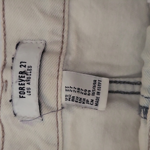 Forever 21 Denim Mini Skirt - Picture 5 of 7